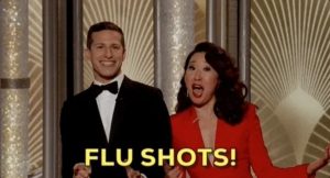 andy-samberg-sandra-oh-flu-shots